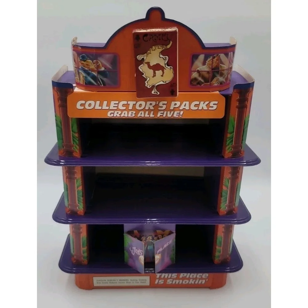 VTG Camel Cigarettes '93-'96JOE CAMEL STORE DISPLAY  Joes Place Cardboard‎ Stand